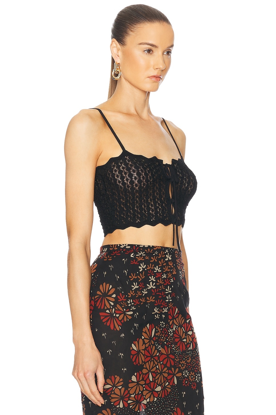 Cropped Tank Top - 2