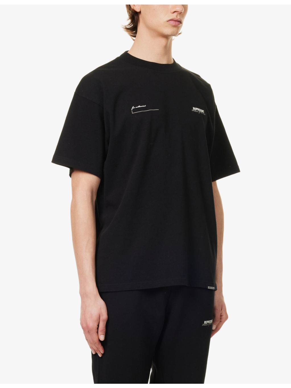 Patron of the Club brand-print cotton-jersey T-shirt - 3