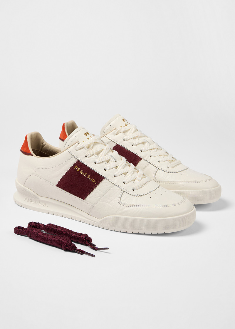 Paul Smith White 'Rye' Trainers outlook