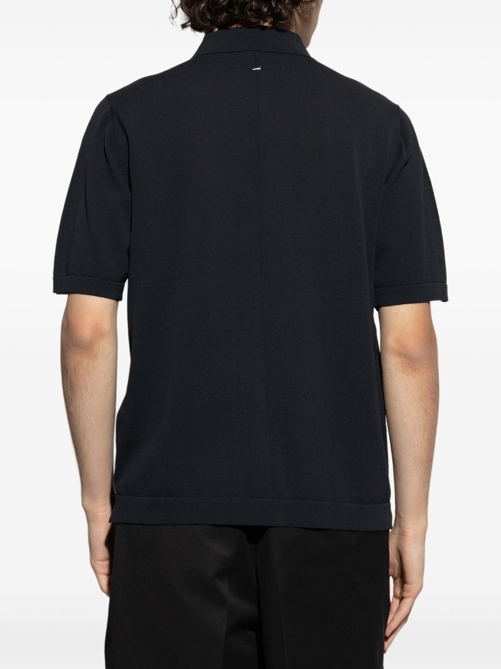 short-sleeved button-up shirt - 4