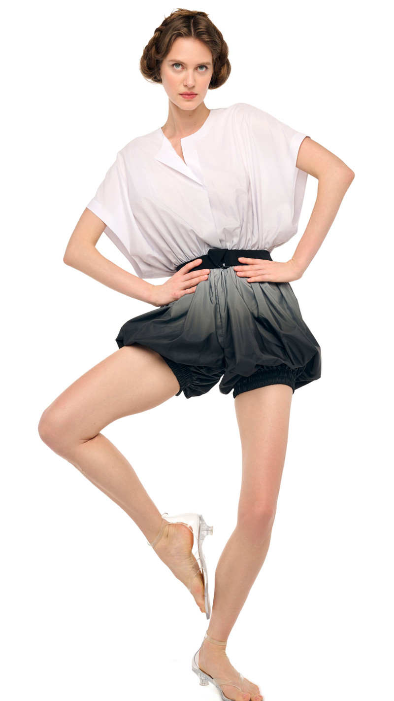 OVERSIZED SLEEVELESS PUFF JUMPSHORT 7