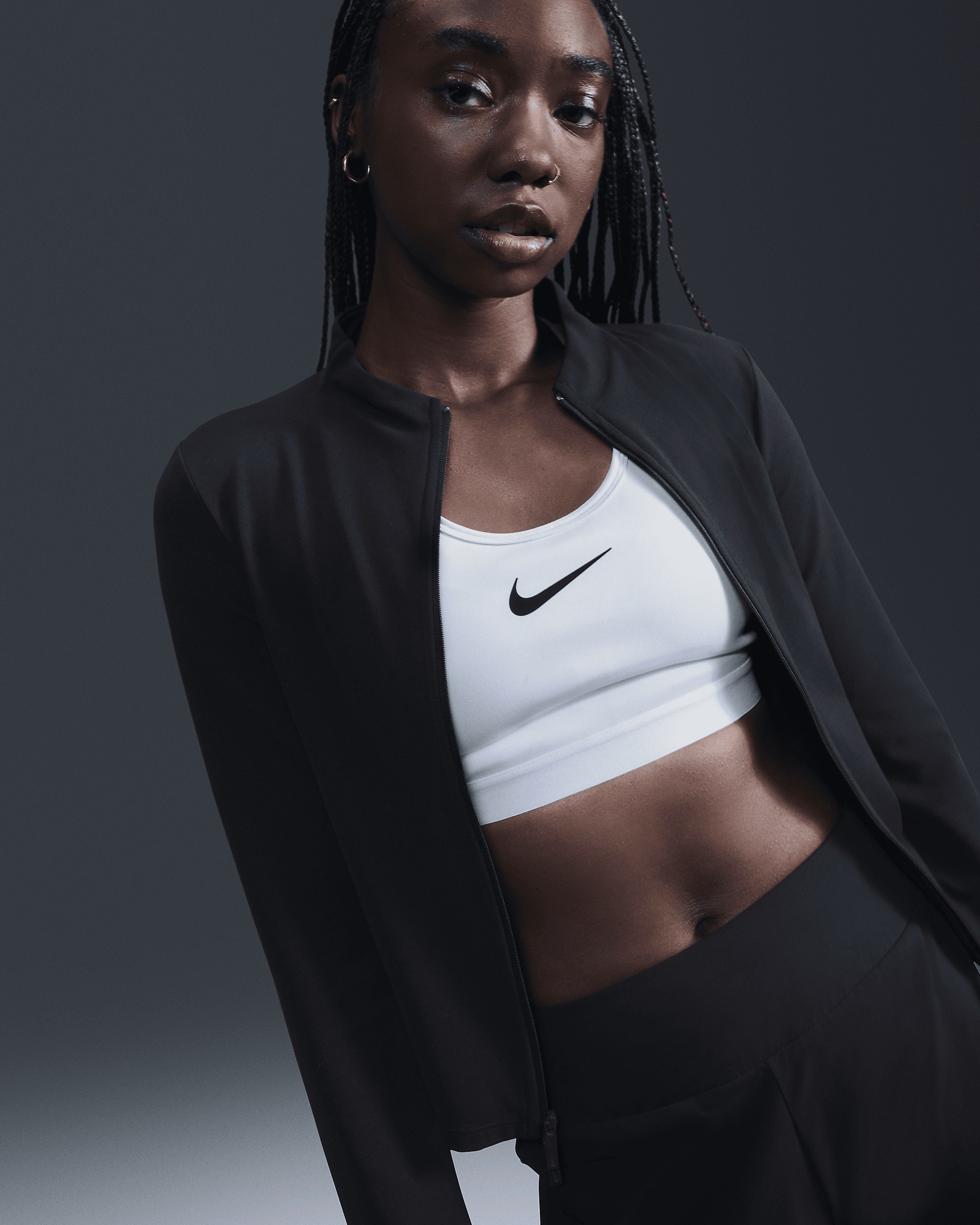 Nike Zenvy Women's Dri-FIT Full-Zip Long-Sleeve Top - 2