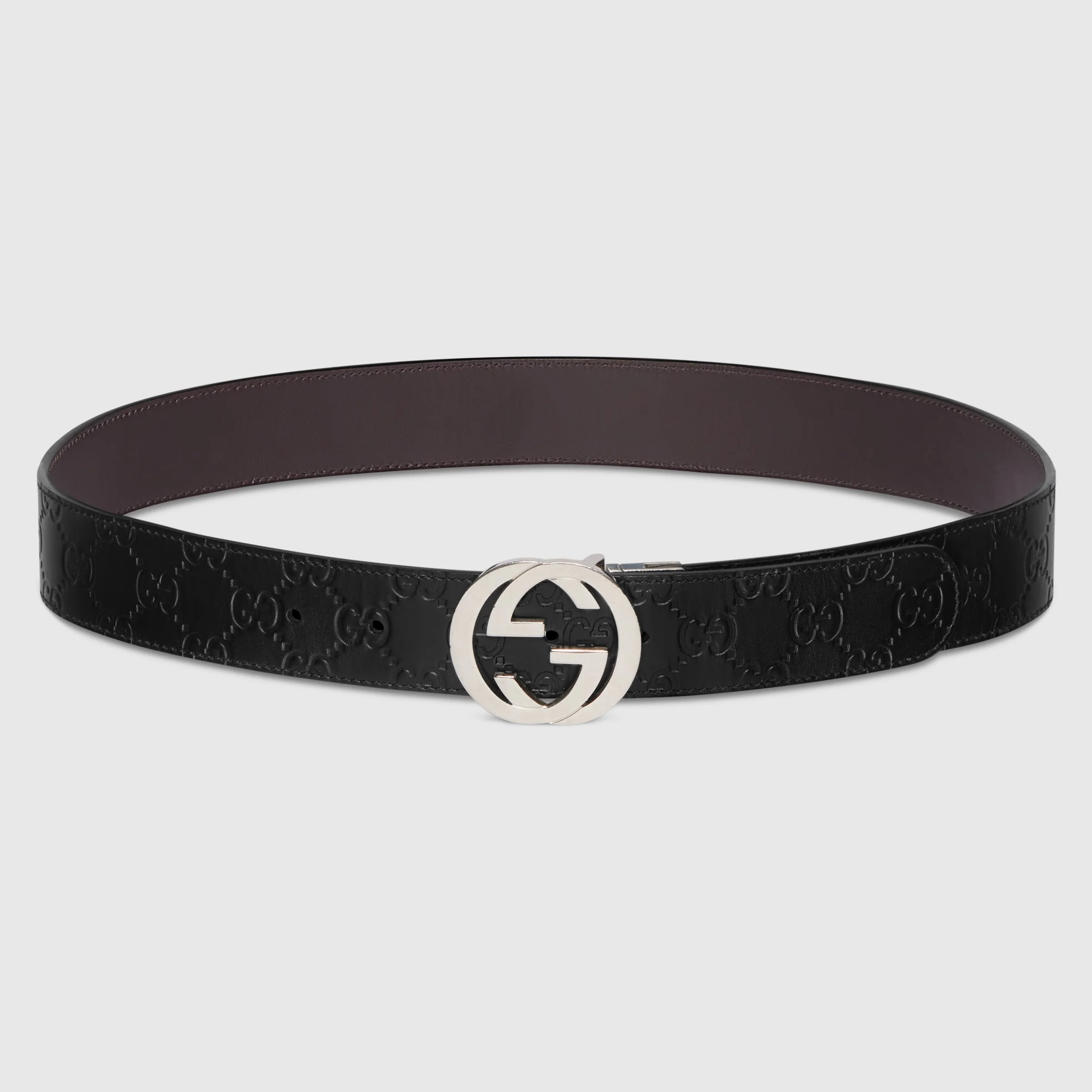 Reversible Gucci Signature belt - 1