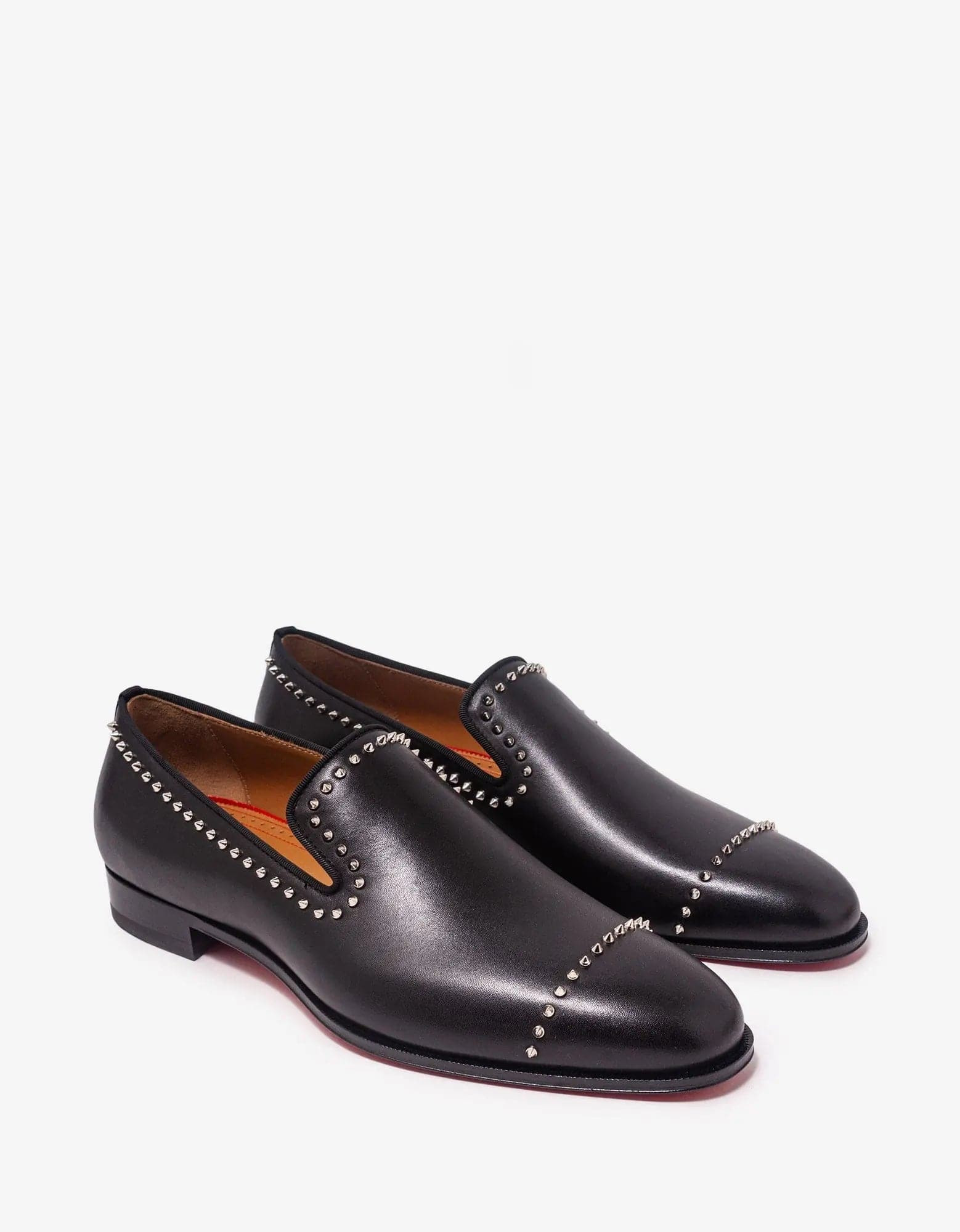 Christian Louboutin Dandy Cloo Flat Black Loafers - 1
