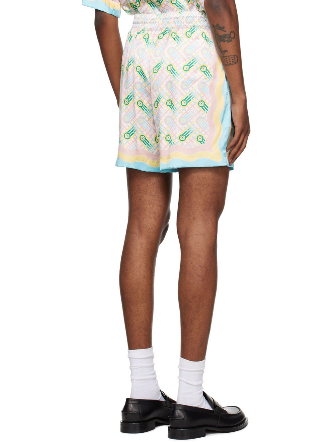Multicolor Ping Pong Shorts - 3