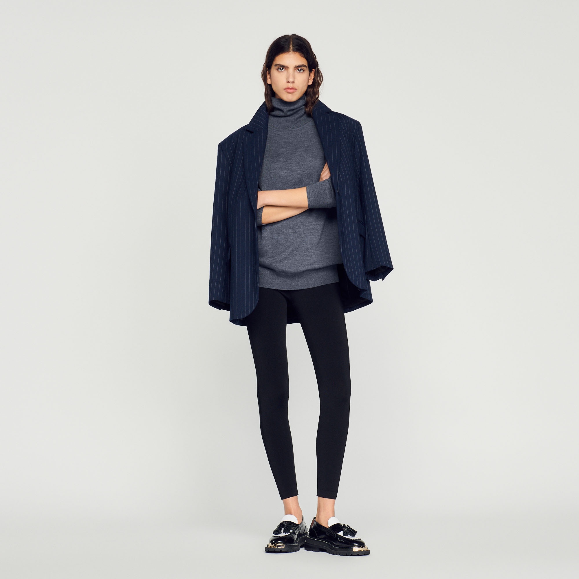 Roll neck wool sweater - 5