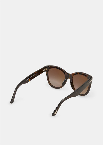 TOM FORD Brown Wallace Sunglasses outlook