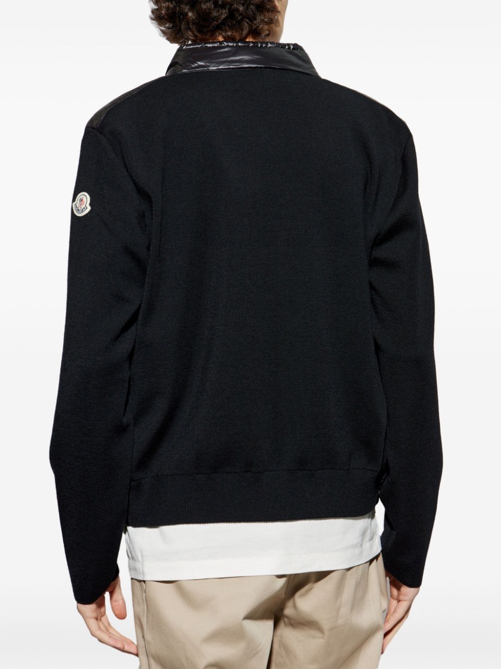 padded wool jacket - 4