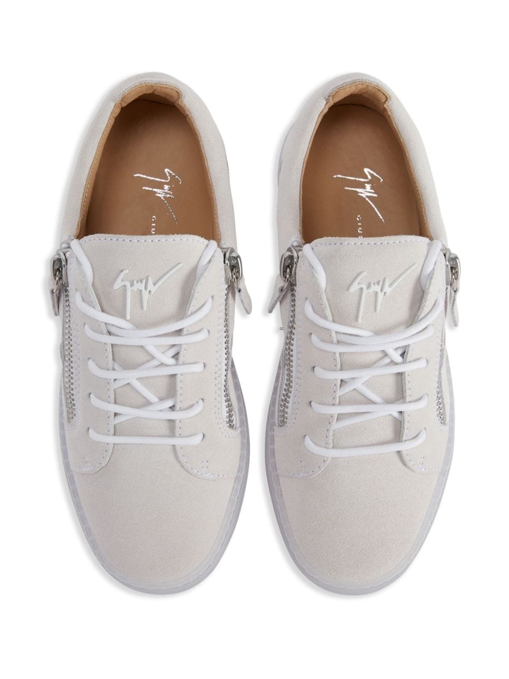 Gail logo-lettering sneakers - 4