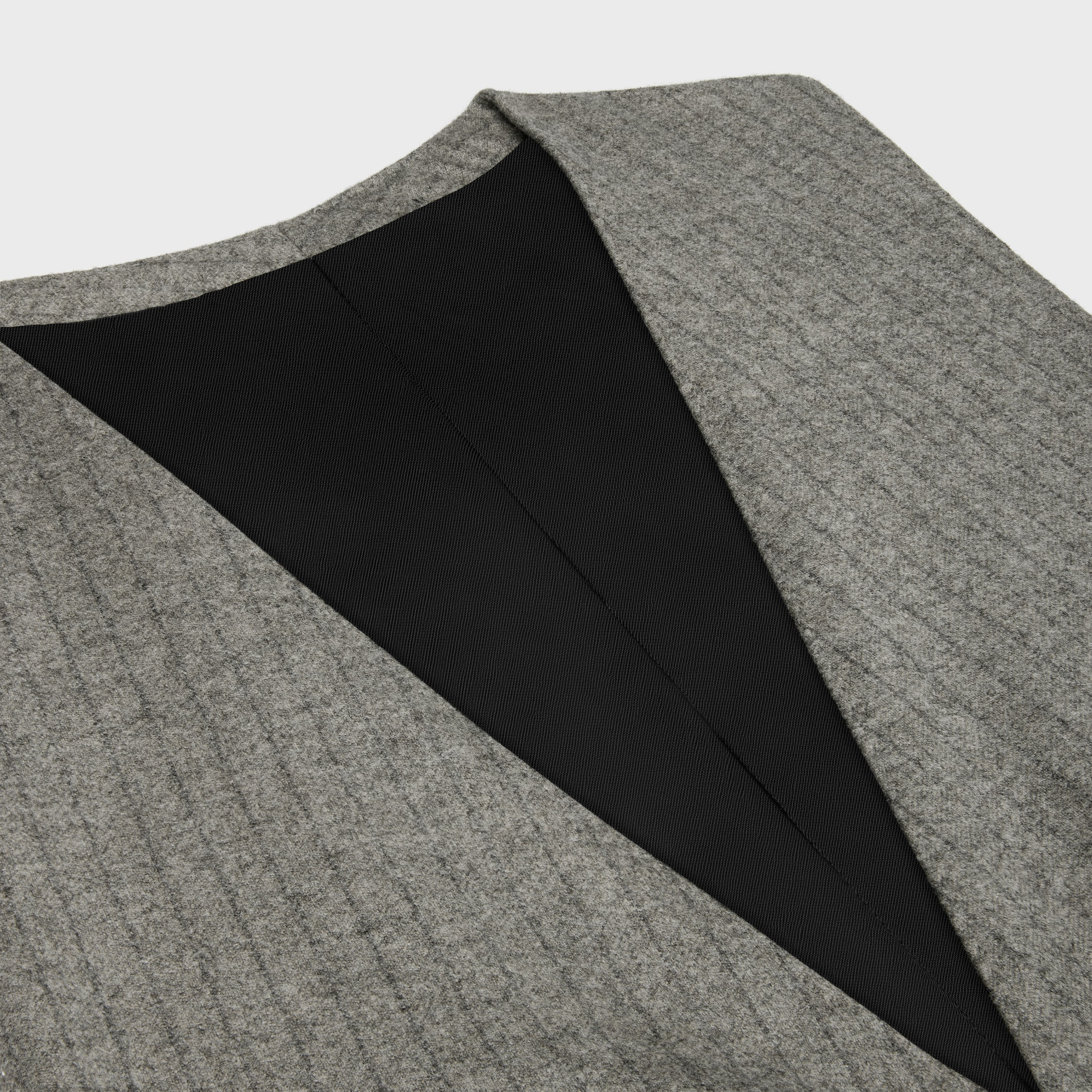 vest in striped flannel - 3