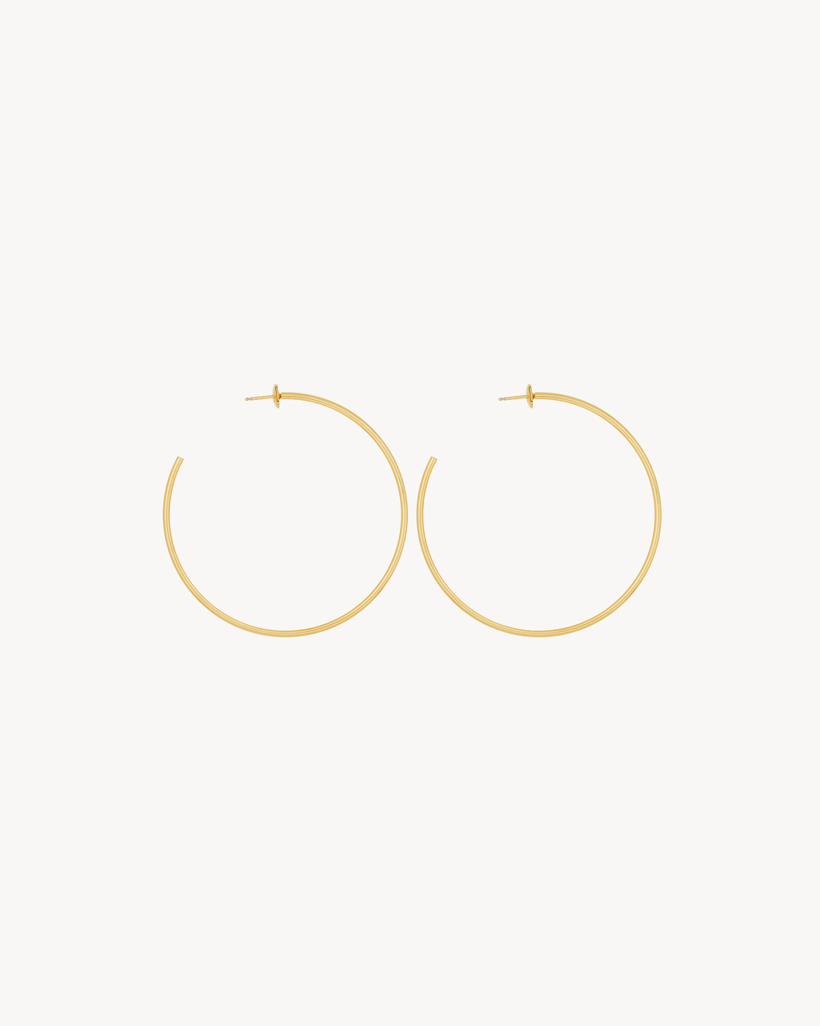 HOOP EARRINGS IN 18K YELLOW GOLD - 2