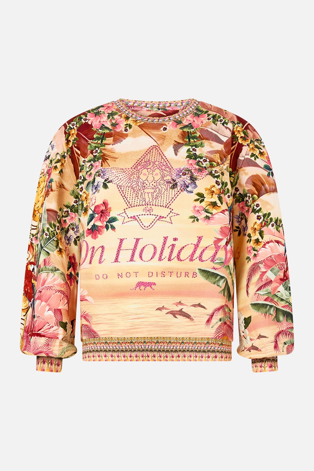 BLOUSON SLEEVE SWEATER - 1