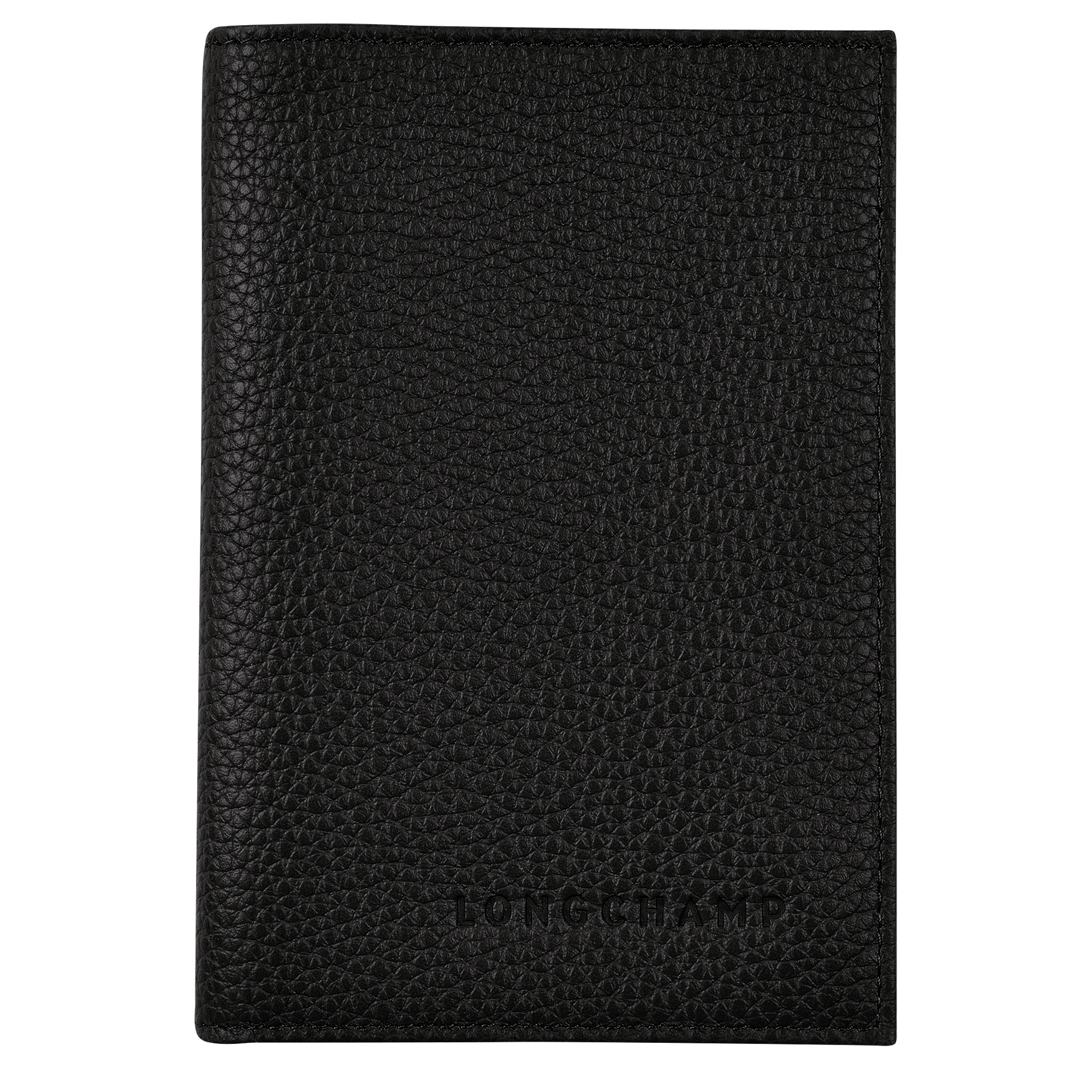 Le Foulonné Passport cover Black - Leather - 1