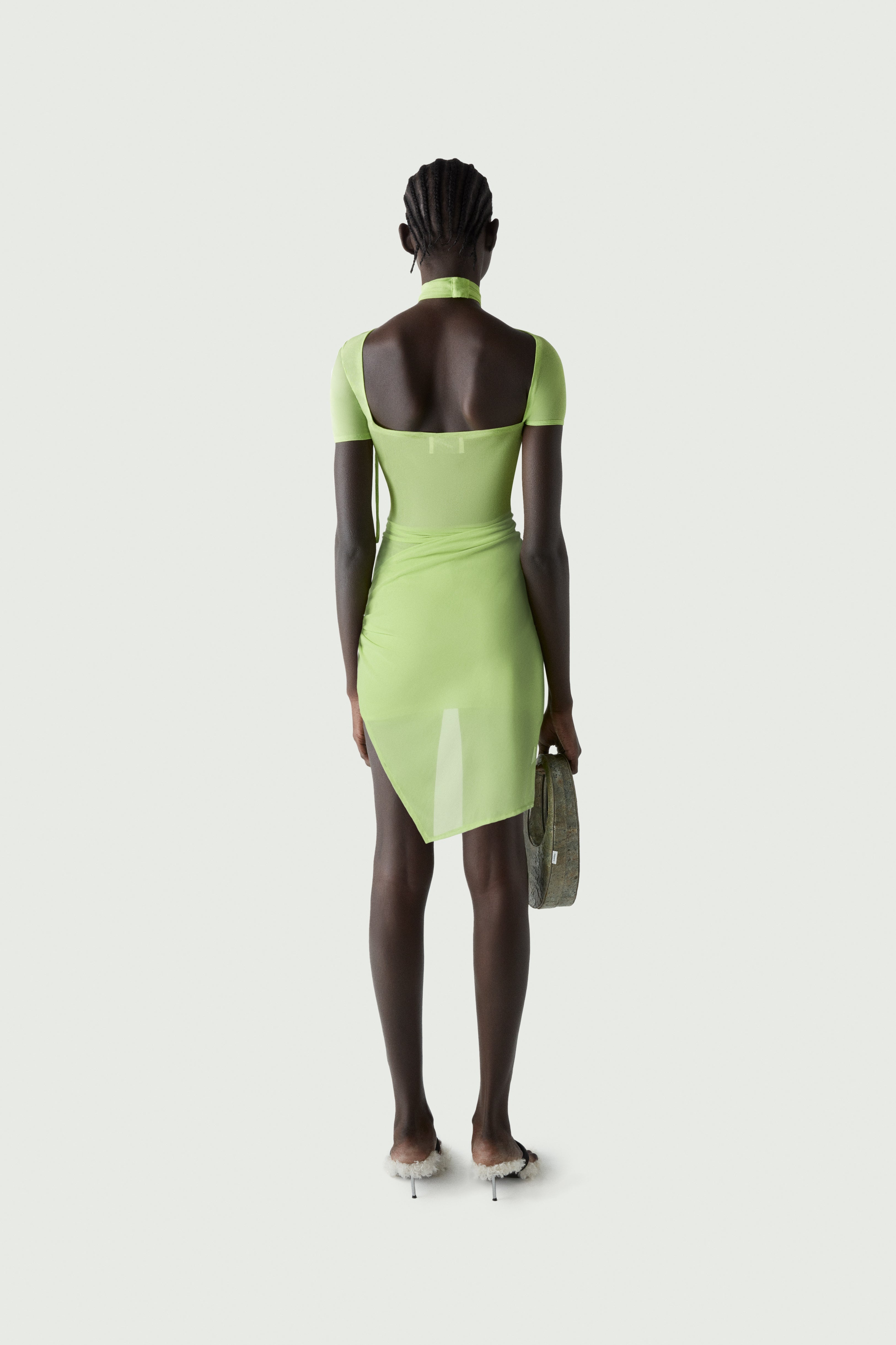 ワンピース COPERNI Woman Dress Green COPML135SY3010 GRNBLU COPERNI: Dress woman - Green | Coperni dress COPML135SY3010