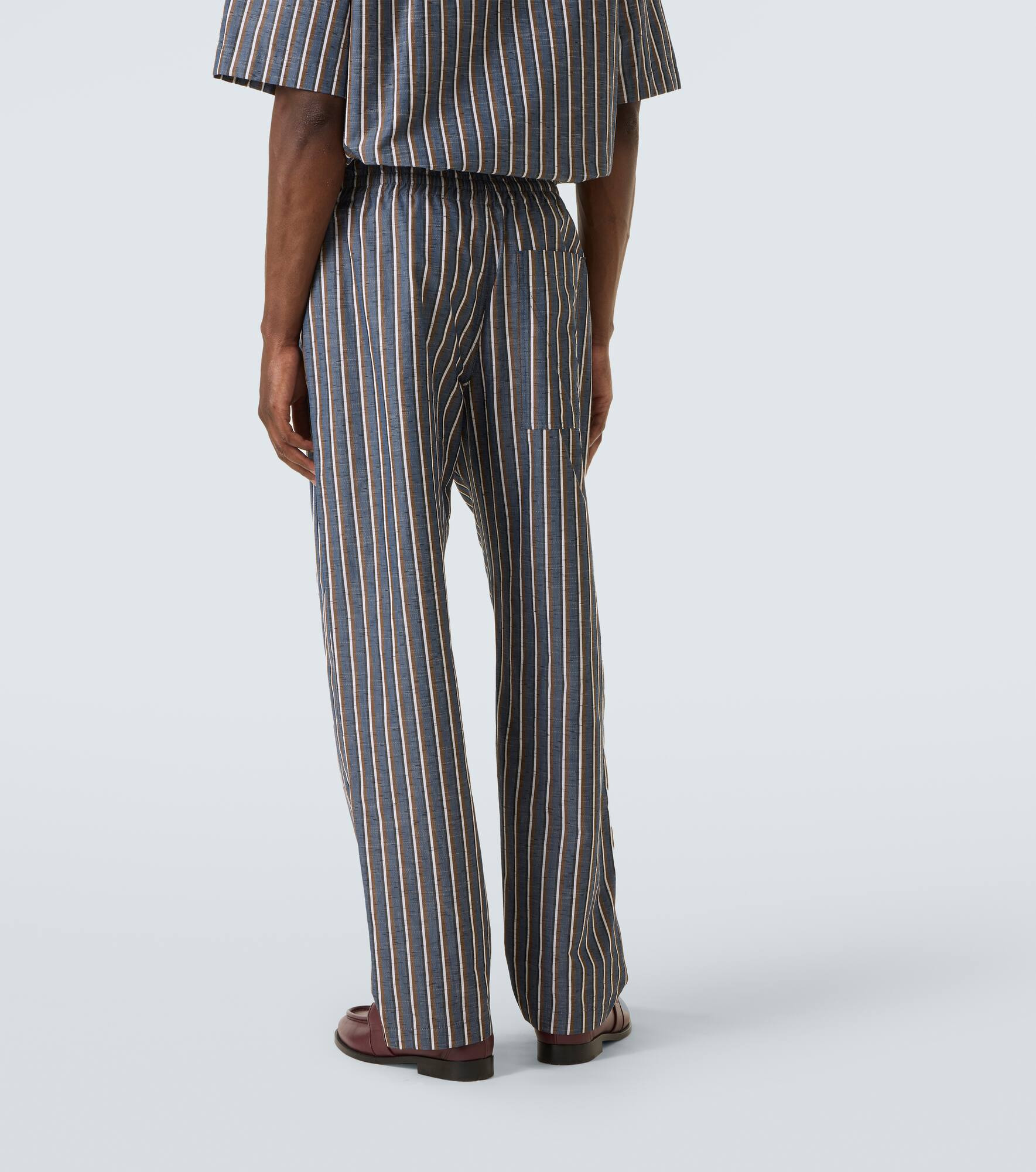 Striped bowling shirt - 4