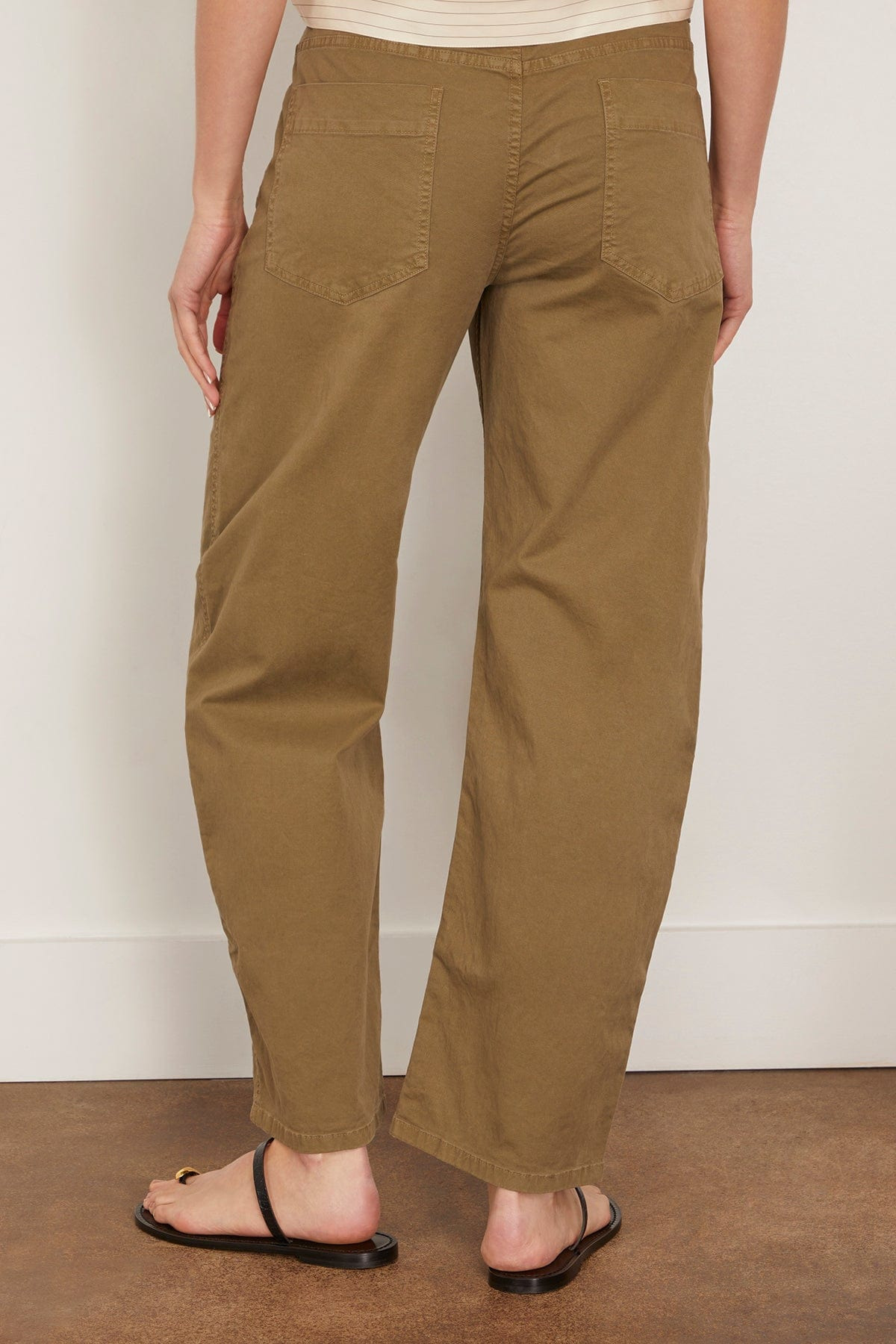 Tribeca Pant in Military Green - 4