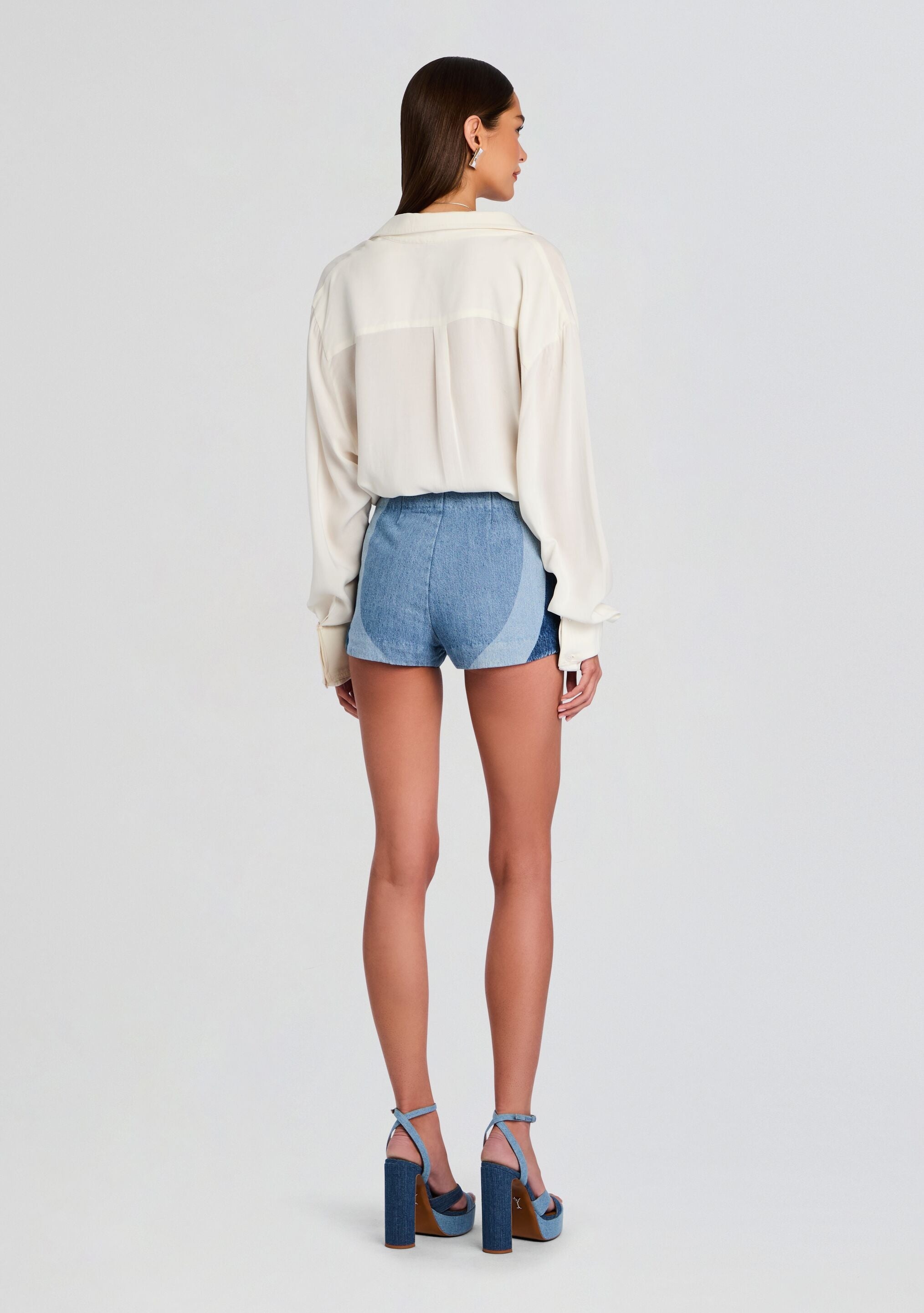 ALEYNA DENIM SHORT - 4