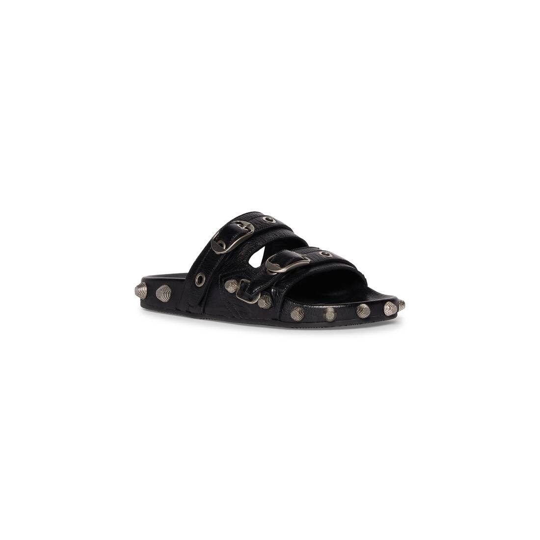 Men's Cagole Sandal in Black - 2