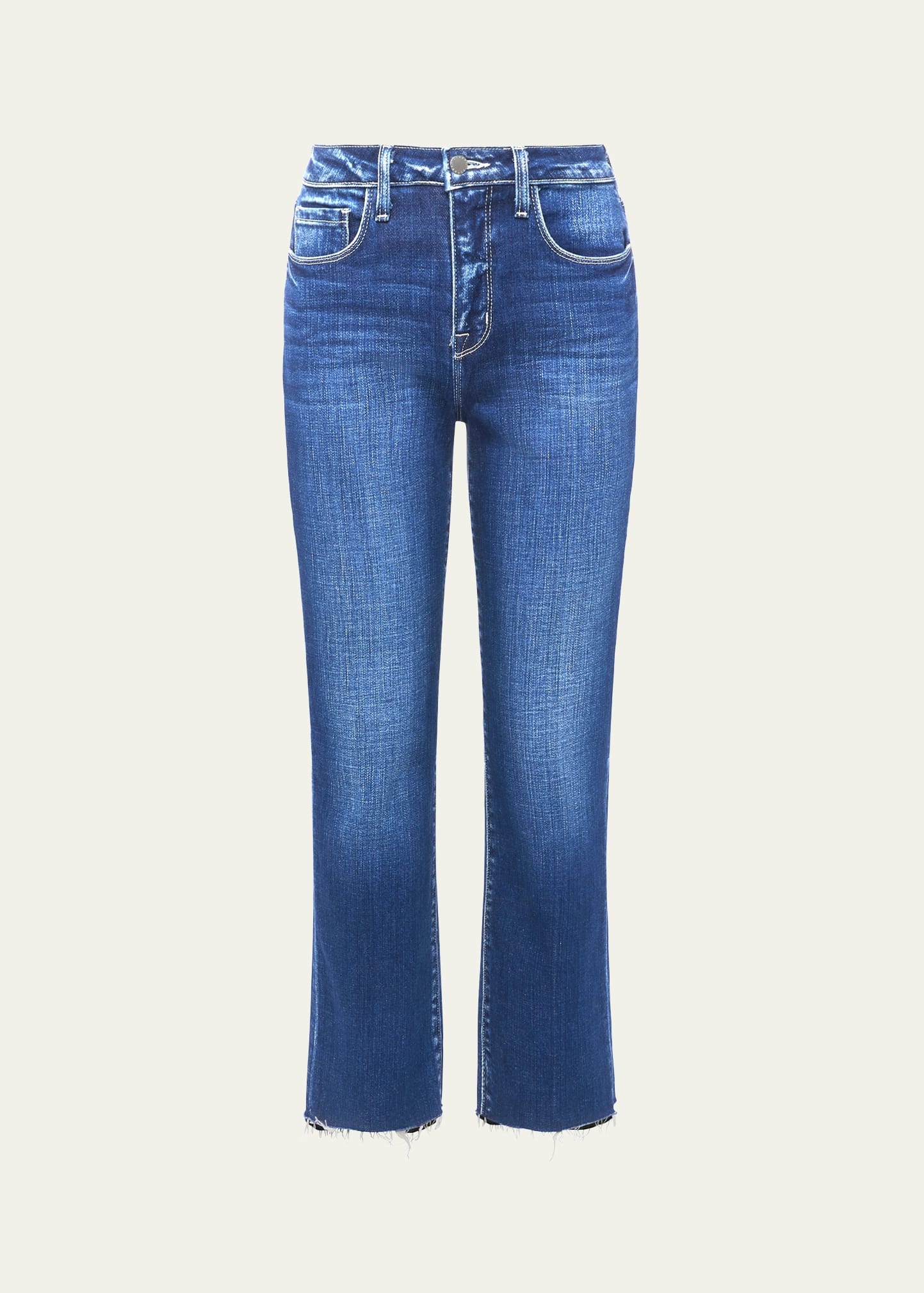 Sada High Rise Slim Crop Jeans - 1
