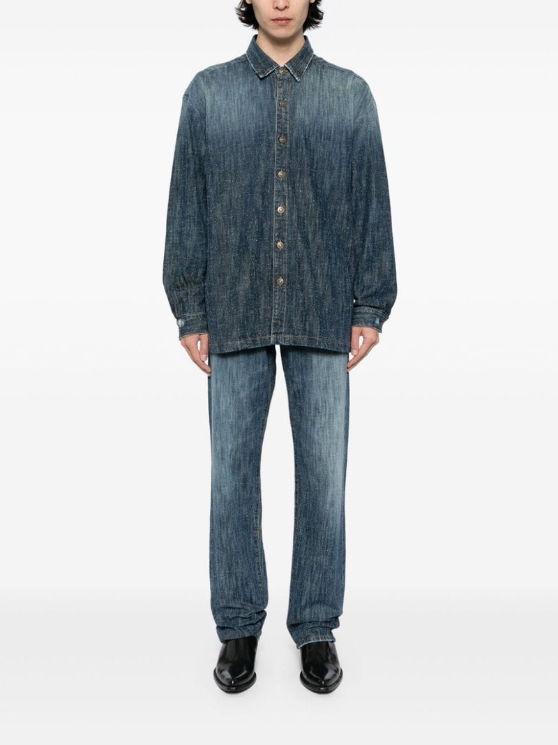 424 faded denim shirt outlook