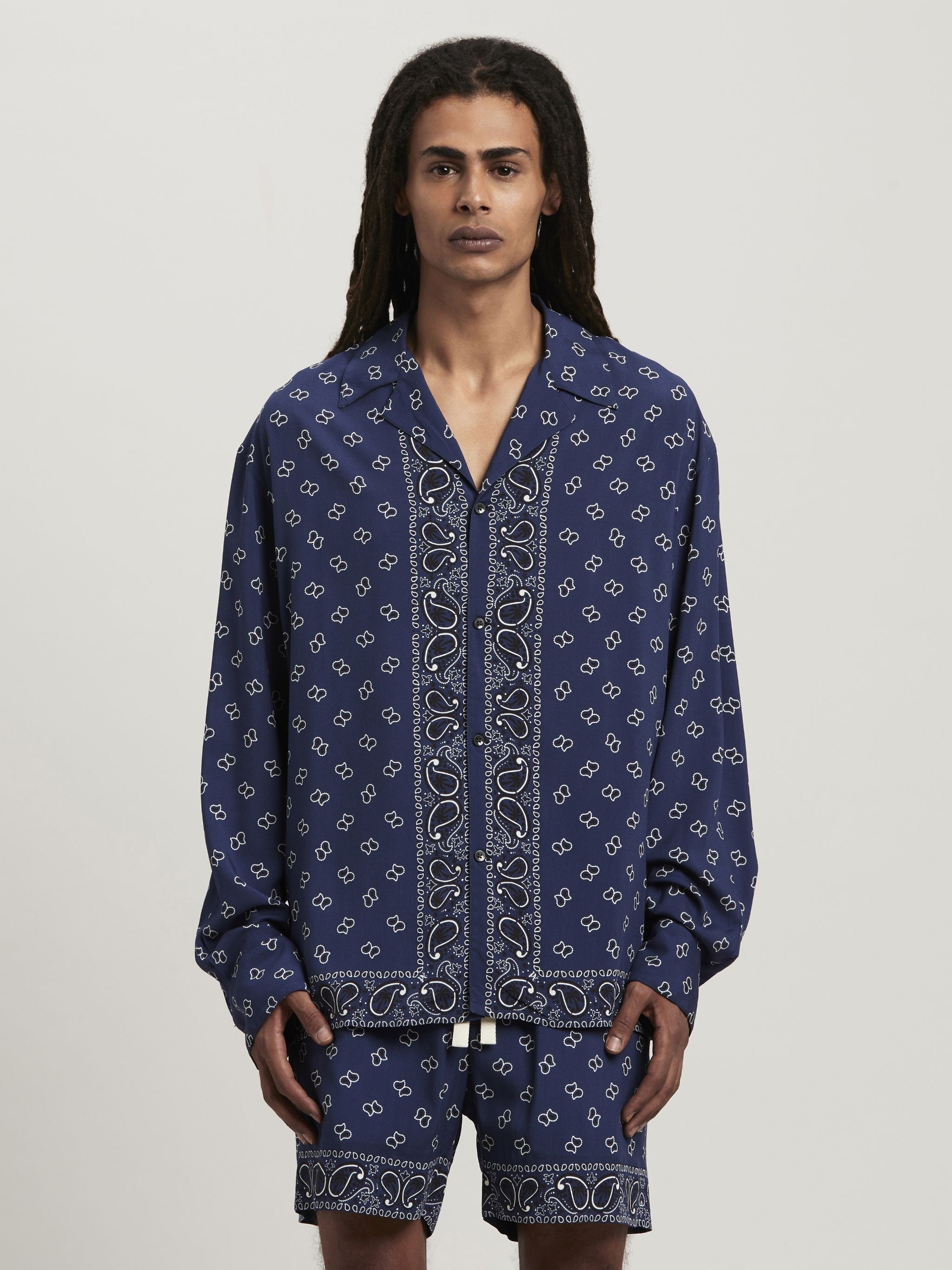 Paisley Bowling Shirt - 3