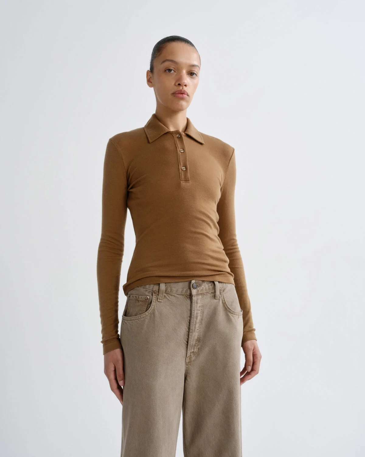AMOS POLO IN HONEYCOMB - 1