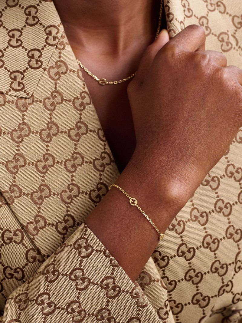 GUCCI 18-karat gold bracelet Gold outlook