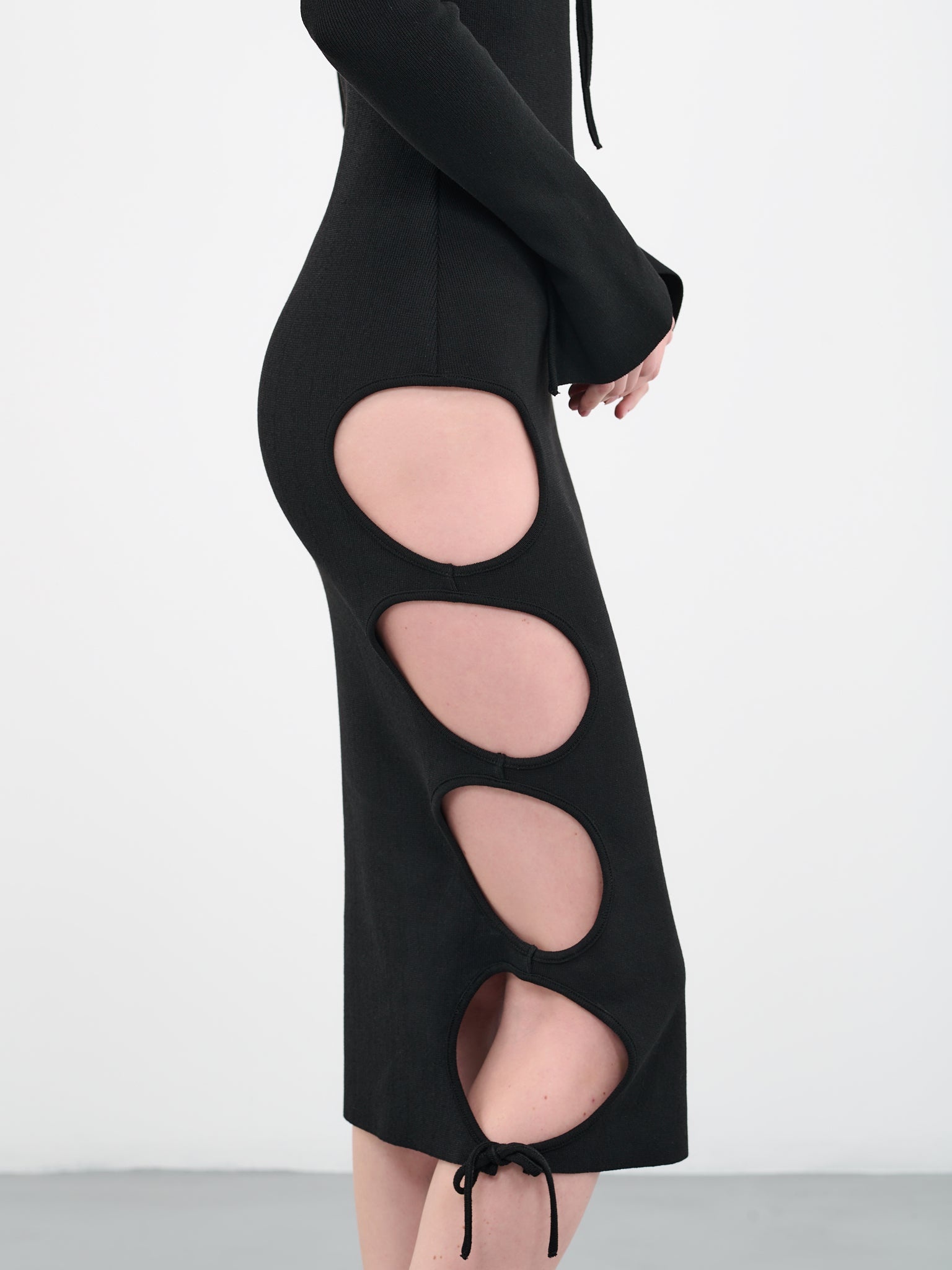Cut-Out Knit Dress - 5