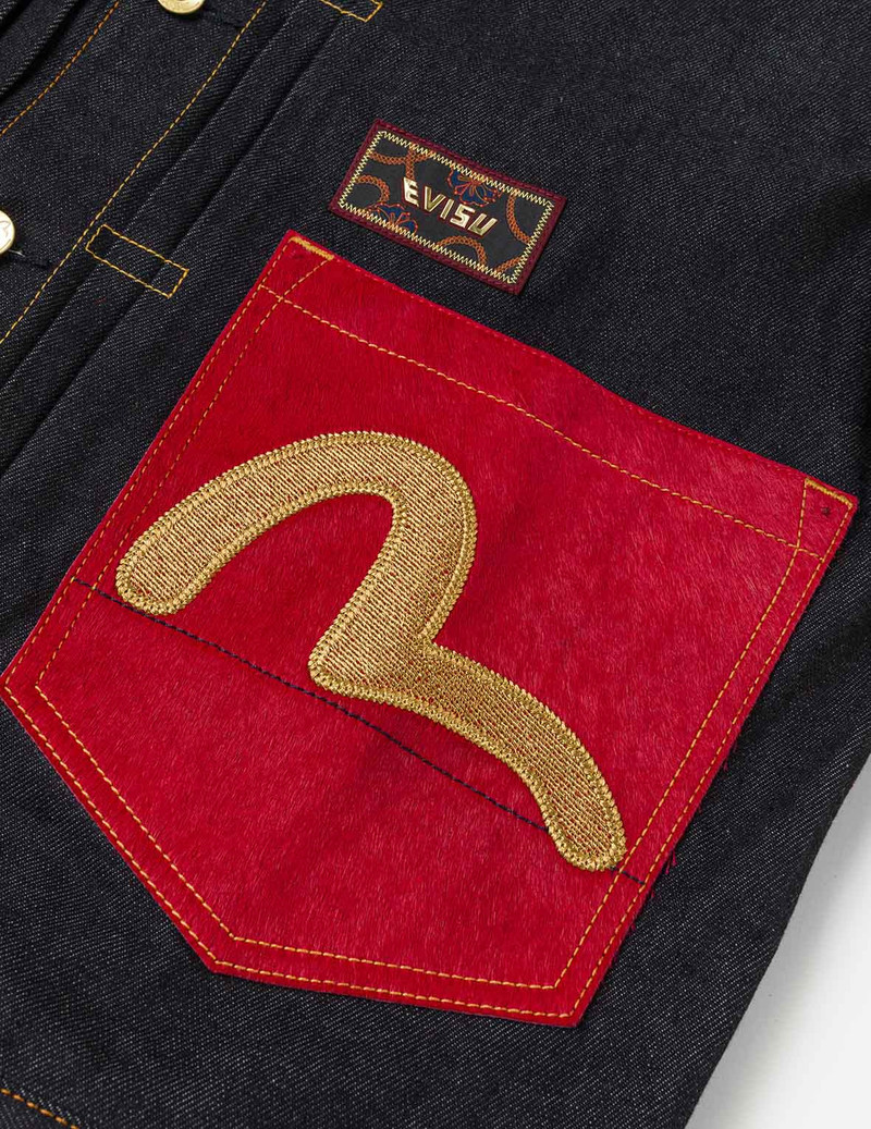 Year Of Horse Embroidery Denim Jacket 9