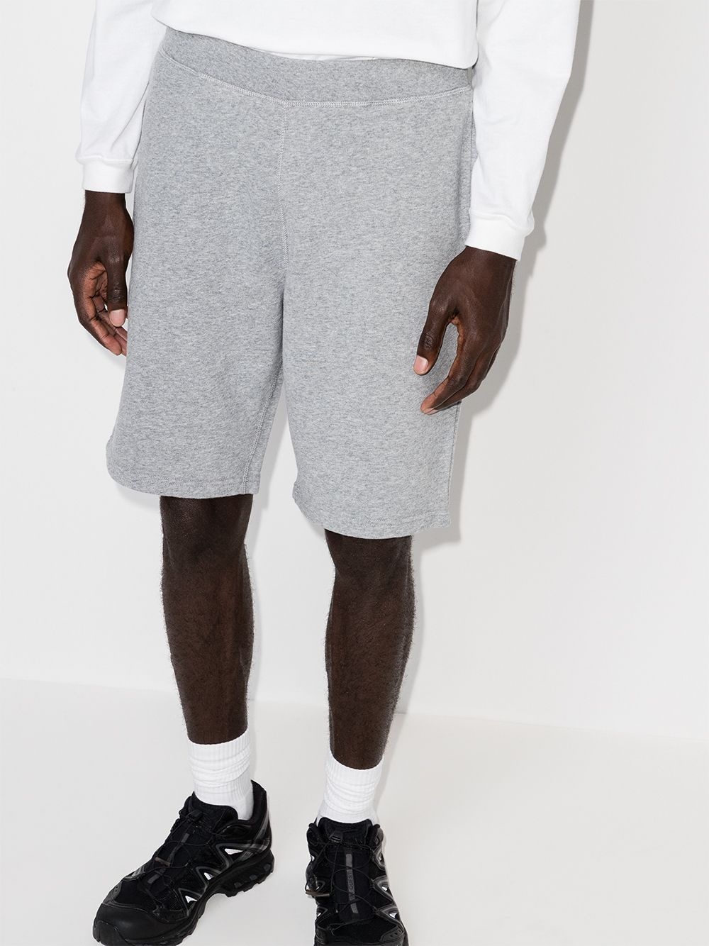 loopback jersey shorts - 2