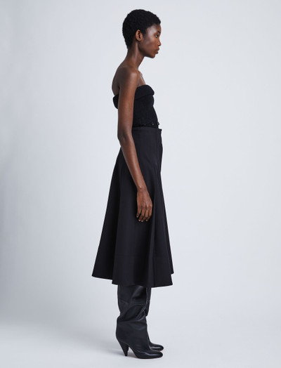 Proenza Schouler Wool Stretch Suiting Skirt outlook