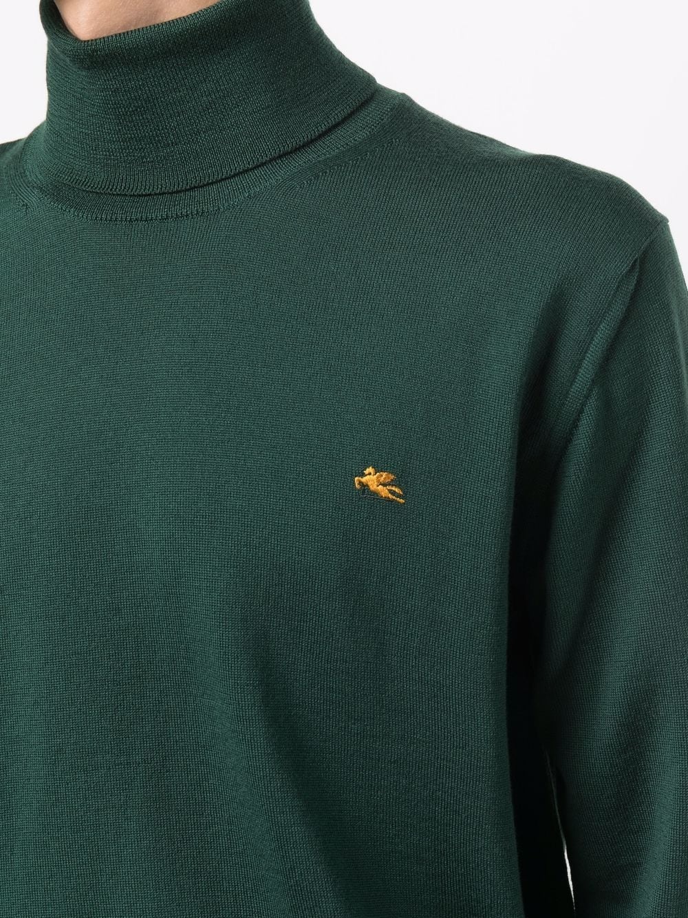 embroidered-logo jumper - 5