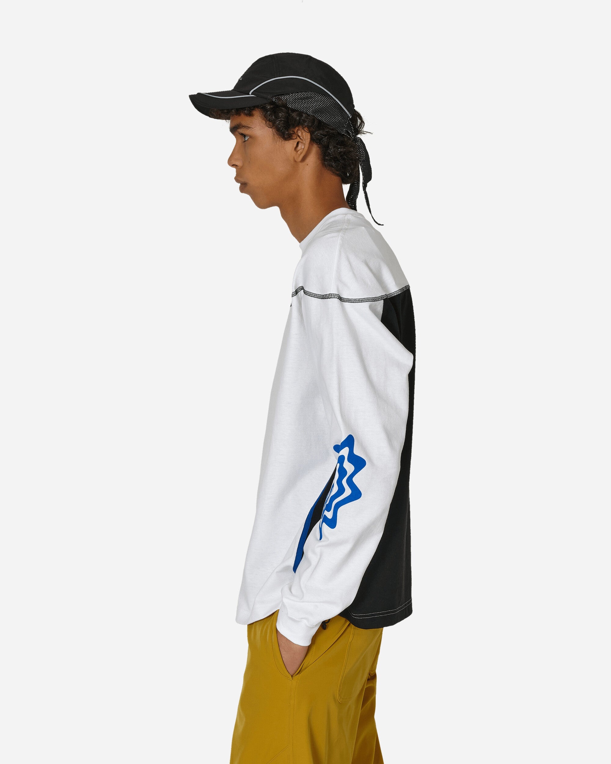 Asics Novalis Bixance Longsleeve T-Shirt Optic White / Obsidian 
