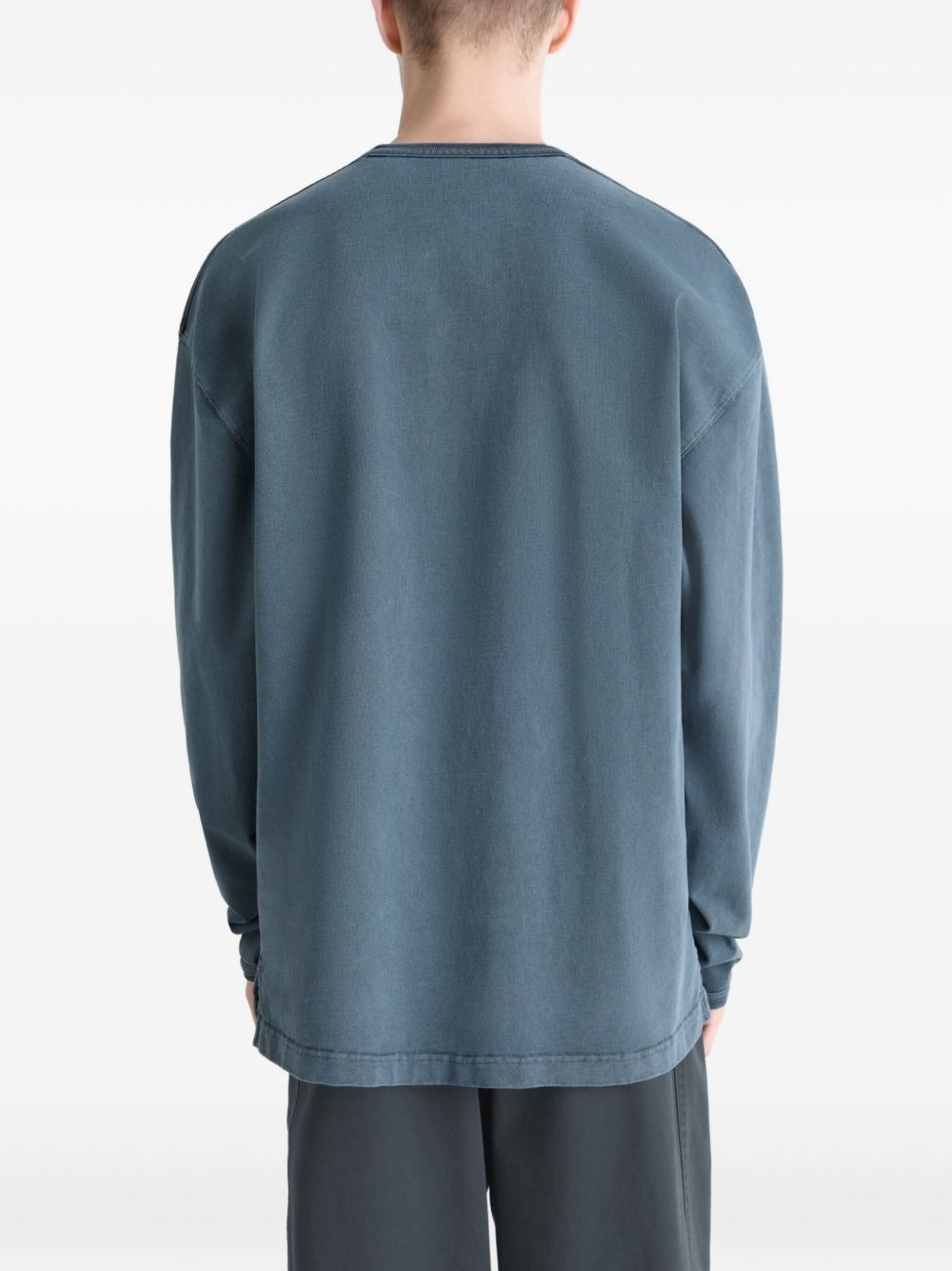 long-sleeve pocket T-shirt - 5