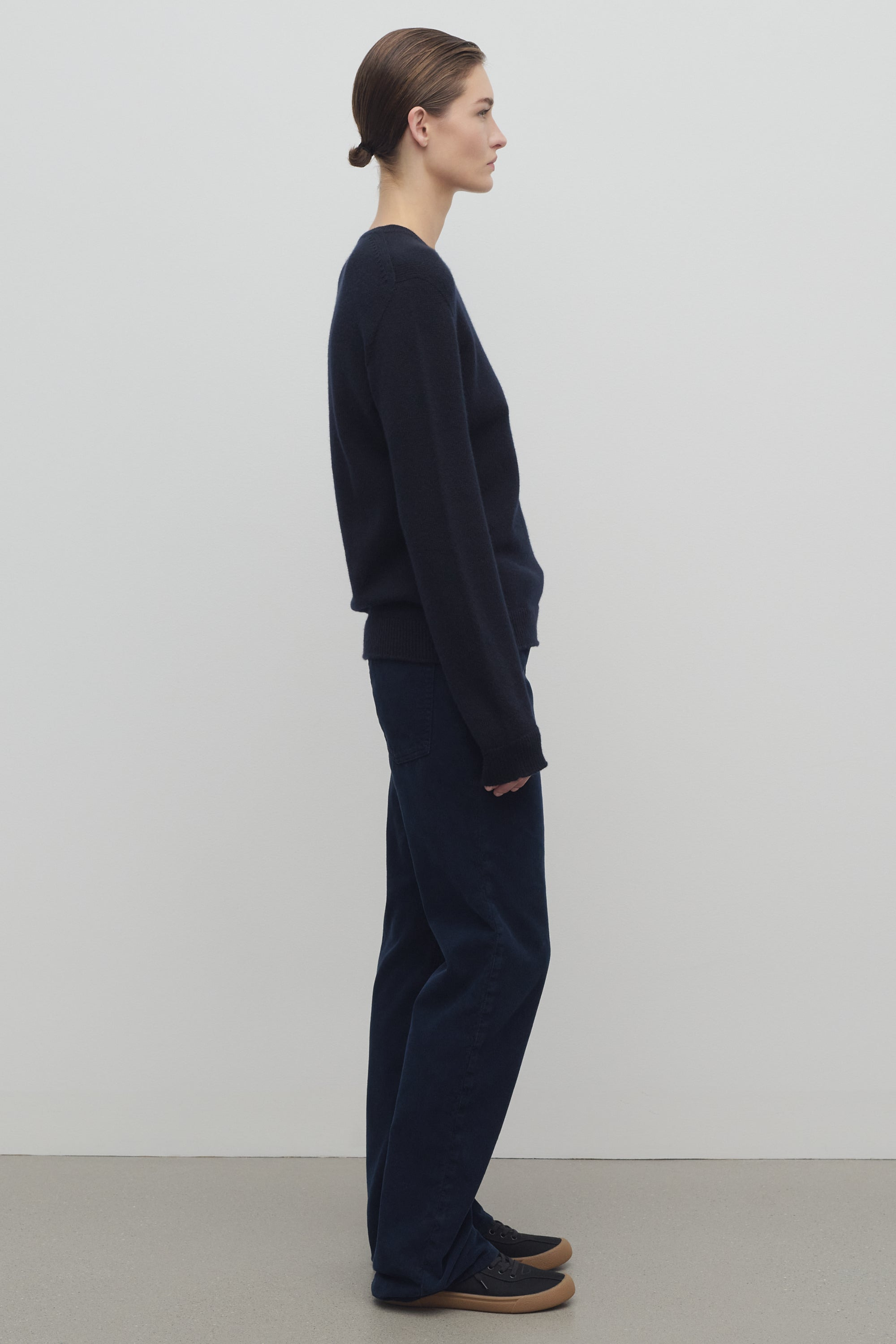 Carlyl Pant in Cotton - 4
