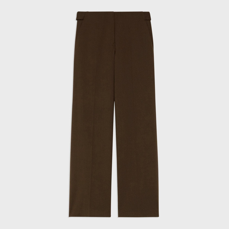 Adjustable Wool Gabardine Pant 1