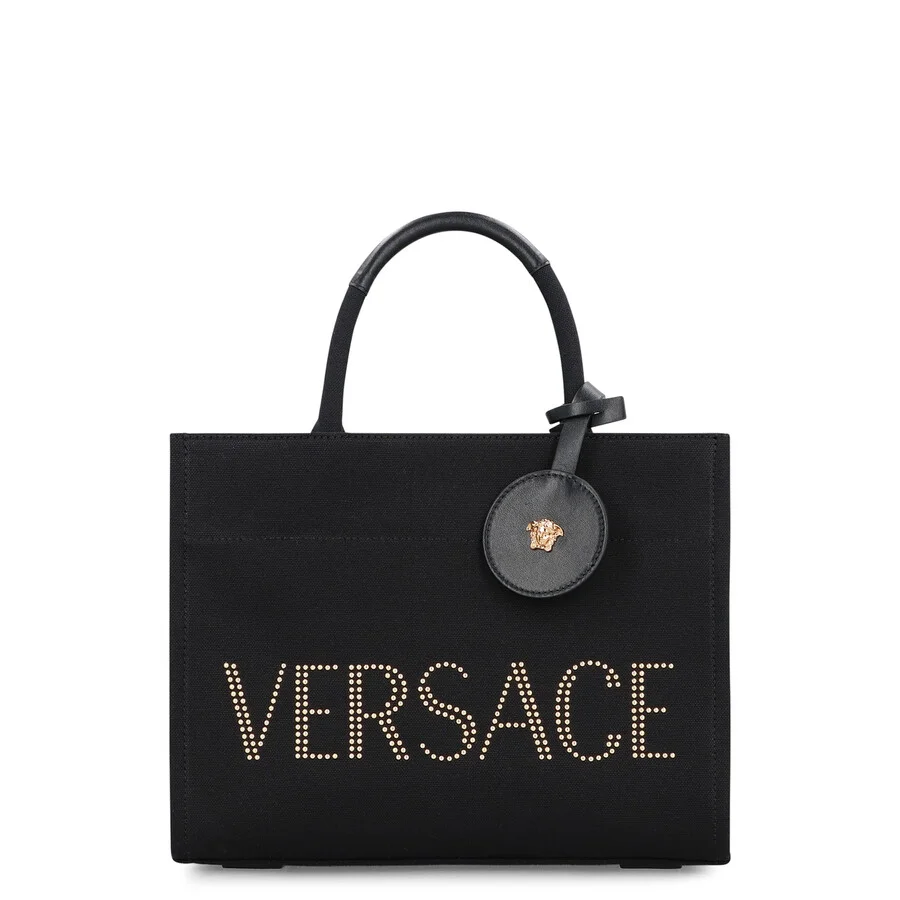 Versace Small Canvas Tote Bag - 1