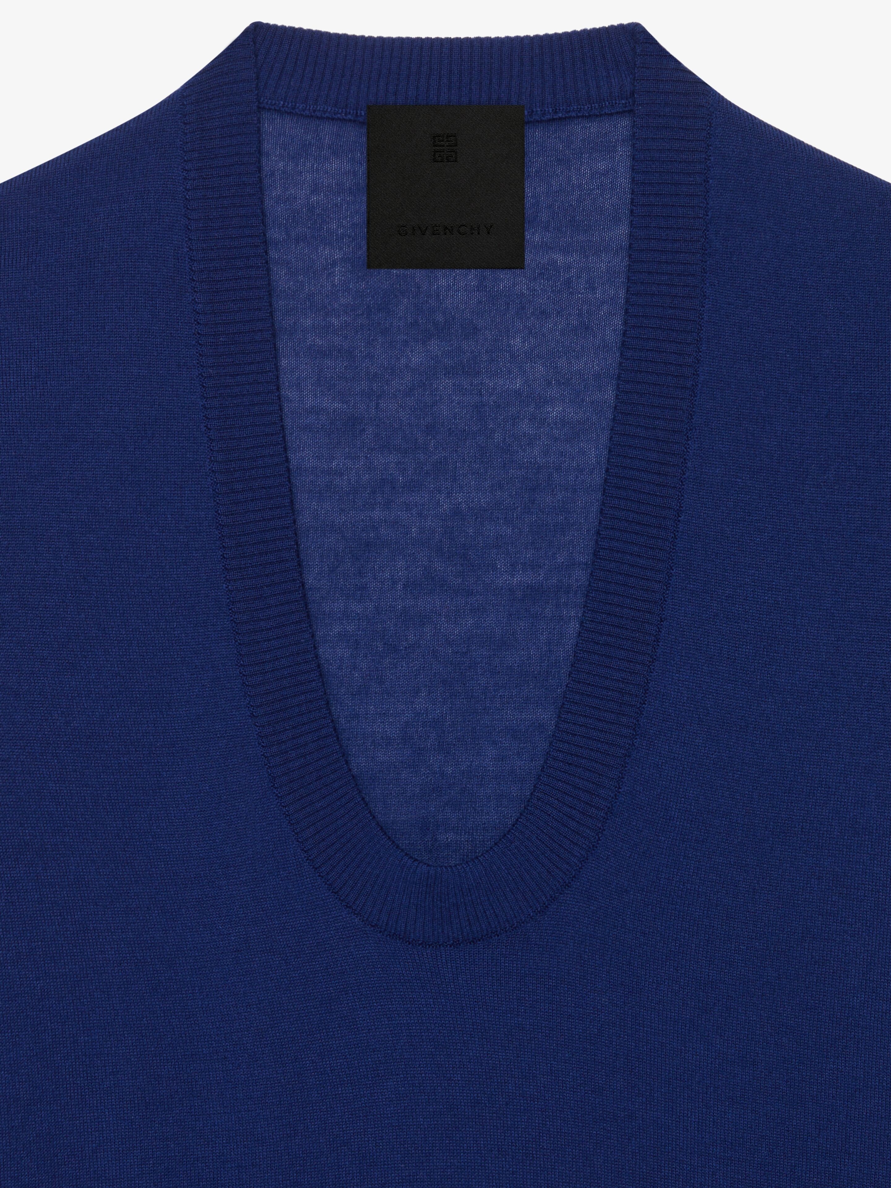 SWEATER SLIM IN CASHMERE AND SILK - 5