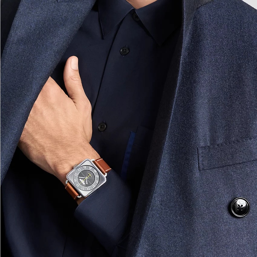 Carre H watch, 38 x 38 mm - 2