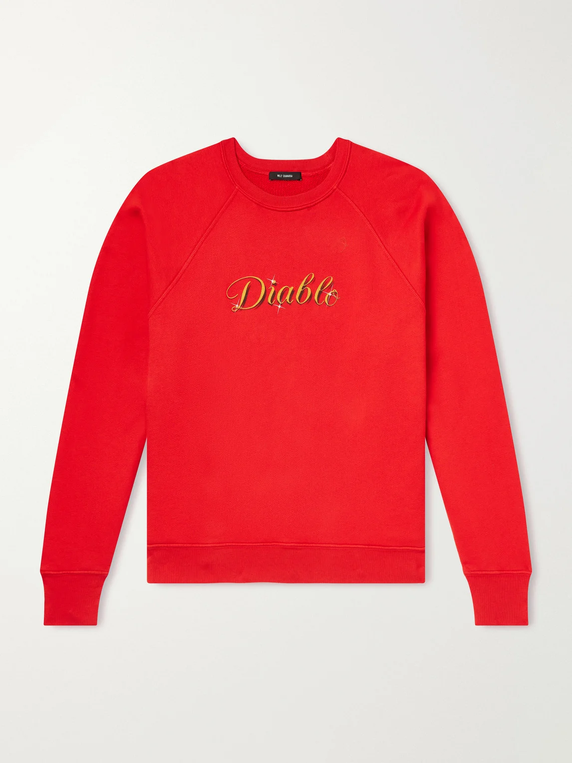 Diablo Printed Cotton-Jersey Sweatshirt - 1