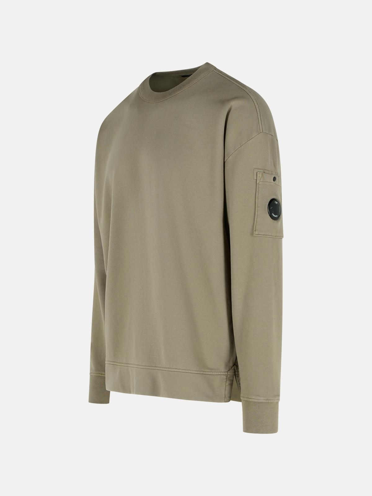 'EMERIZED' GREY COTTON SWEATSHIRT - 2