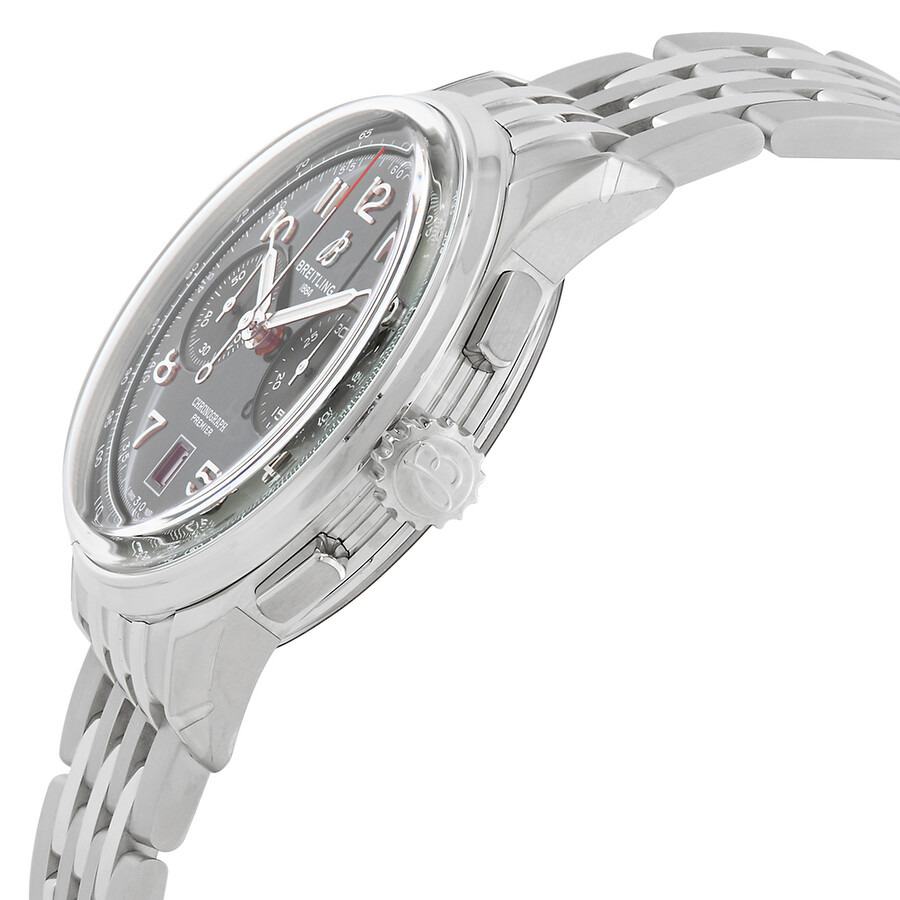 Breitling Premier B01 Chronograph 42 Automatic Chronometer Green Dial Men's Watch AB0145371L1A1 - 2