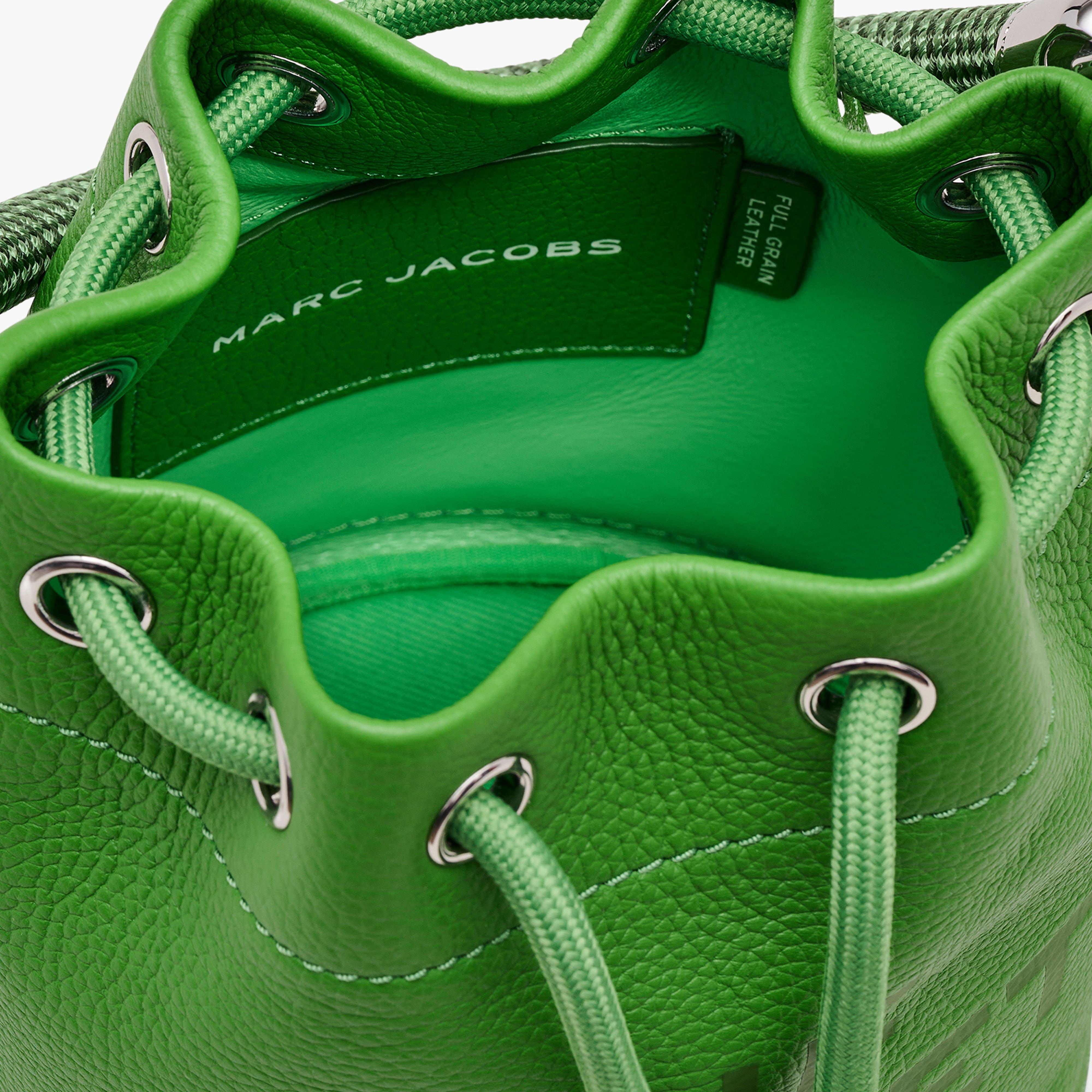 THE LEATHER BUCKET BAG - 6