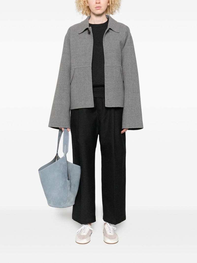 SOFIE D'HOORE checked pleated trousers outlook
