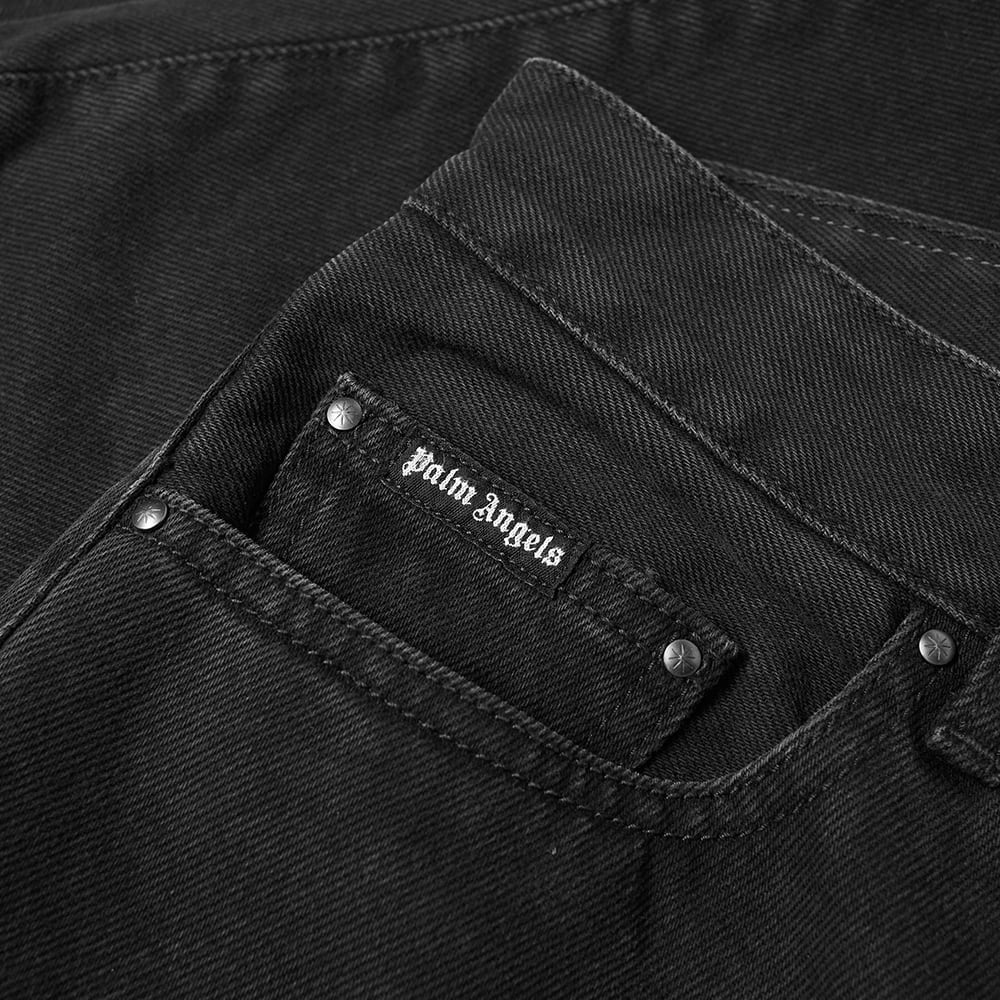 Palm Angels Back Logo Jean - 3