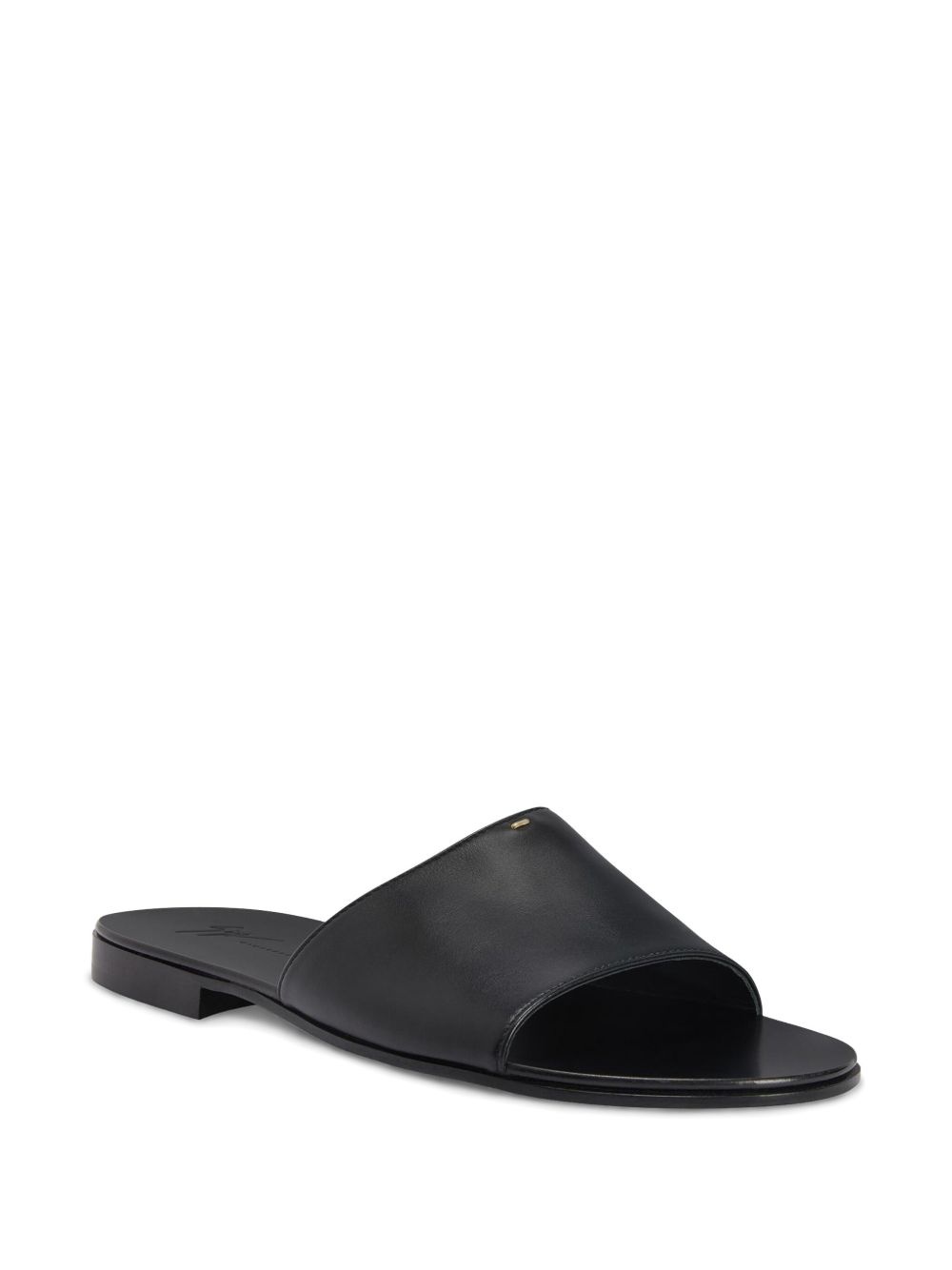 Adrien leather slides - 2