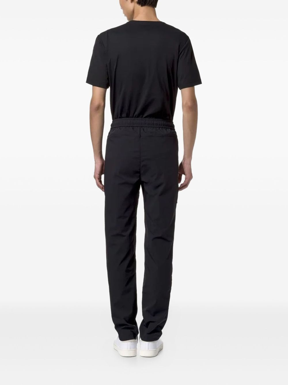 drawstring track pants - 4