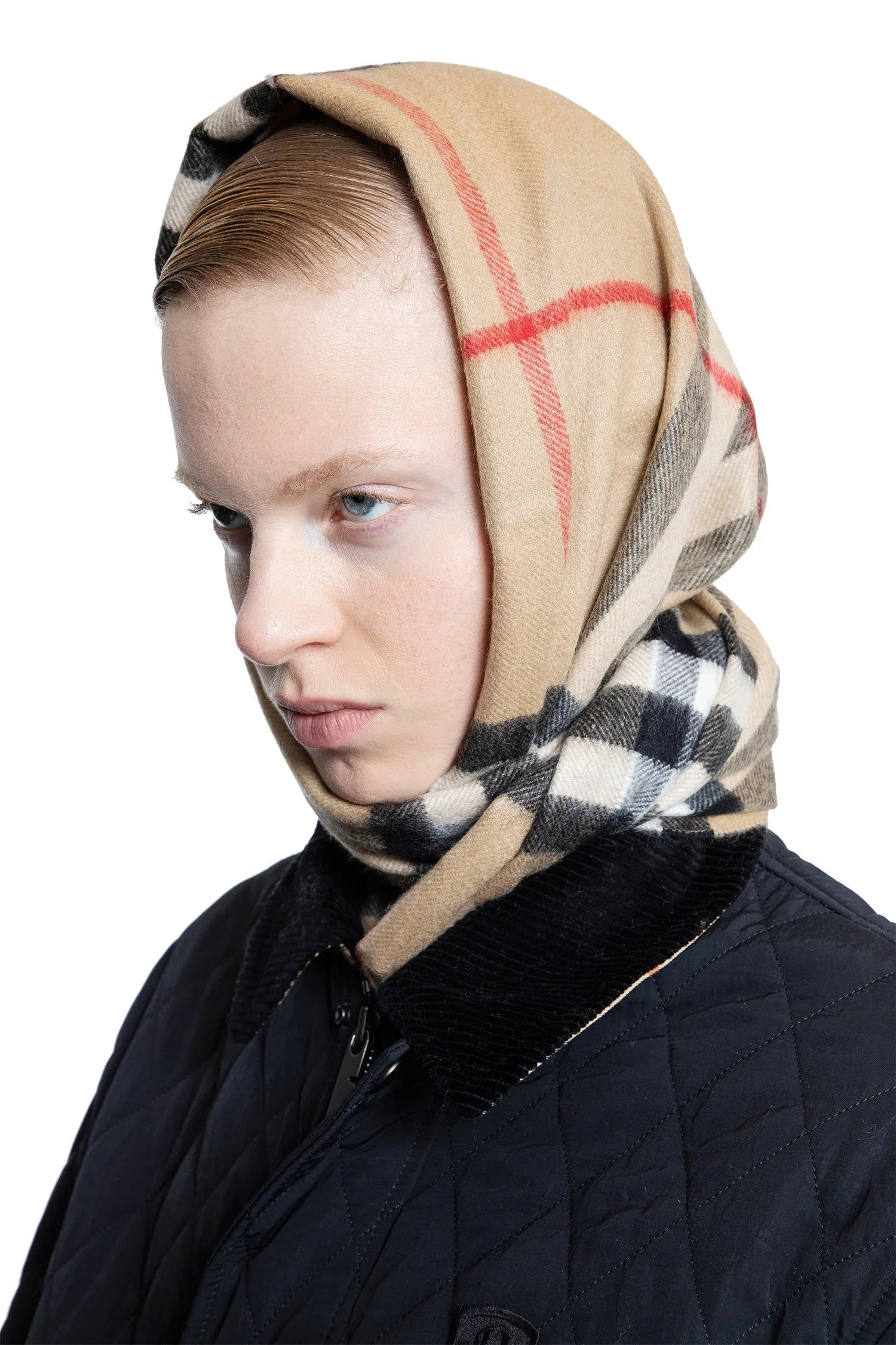 Signature-Check-Cashmere-Scarf - 3