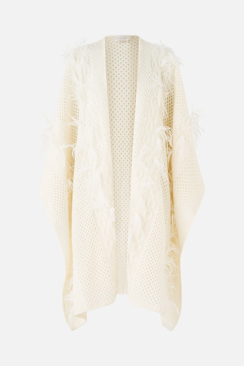 THROW OVER WITH FEATHERS - 1