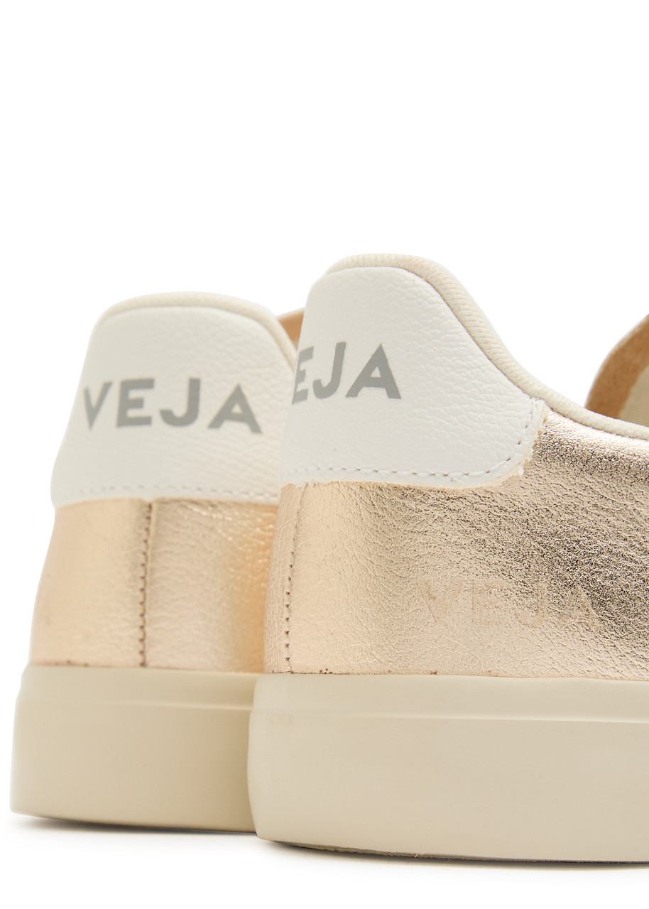 Veja Recife Metallic Leather Sneakers - 4